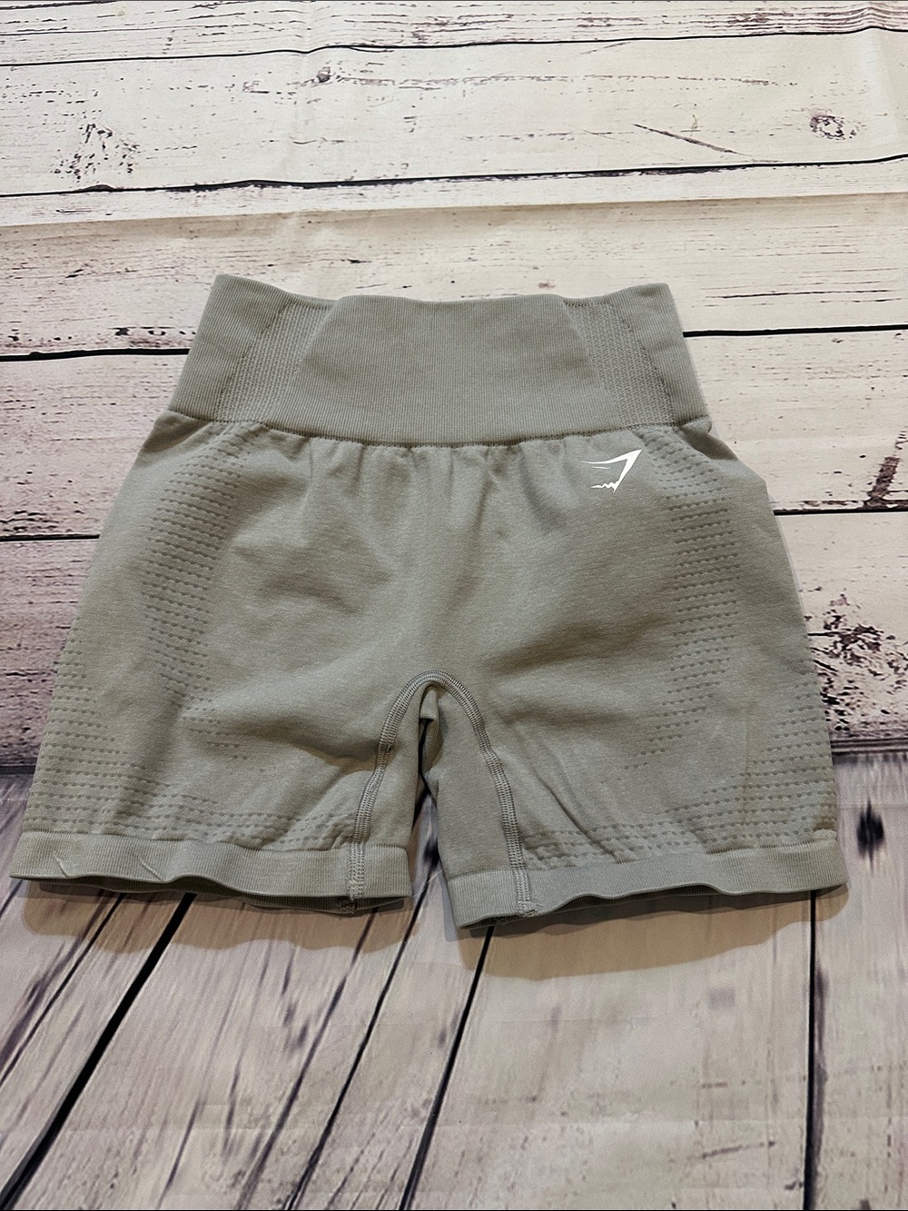 Gymshark Gray Seamless High-Waist Women’s Bike Shorts
